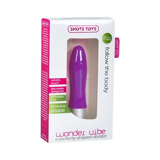 Shots estimulador clitoris wonder vibe lila