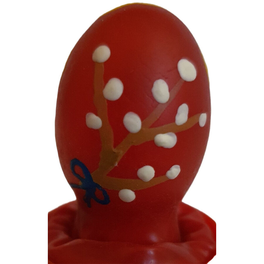 Preservativo Decorativo Condomerie Huevo Pascua Rojo