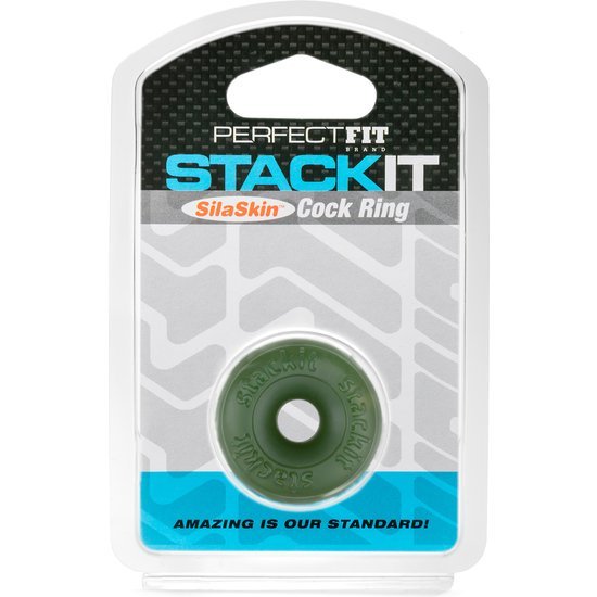 Stack it anillo verde