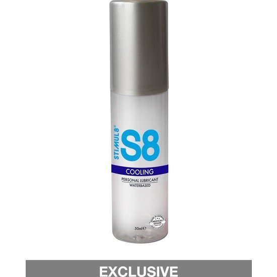 S8 lubricante base de agua efecto frío 50ml