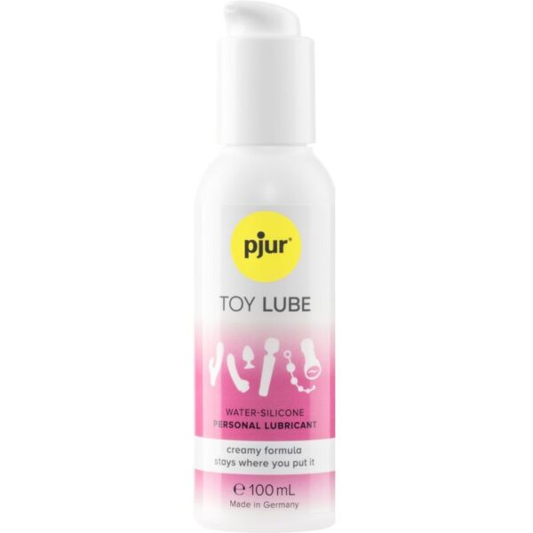 Envase de 100 ml del lubricante de agua y silicona Pjur Woman Toy Lube