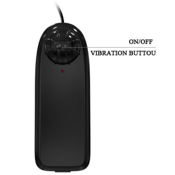 Vibrador realista Baile Arbitrariness con ventosa en la base