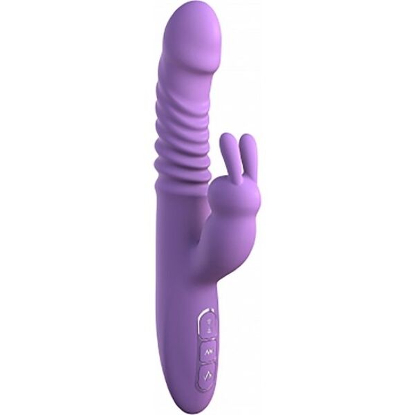 Vibrador rabbit Fantasy For Her Thrusting Silicone Rabbit de Pipedream