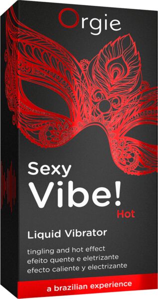 Bote del gel estimulante Orgie Sexy Vibe! Hot de 15 ml