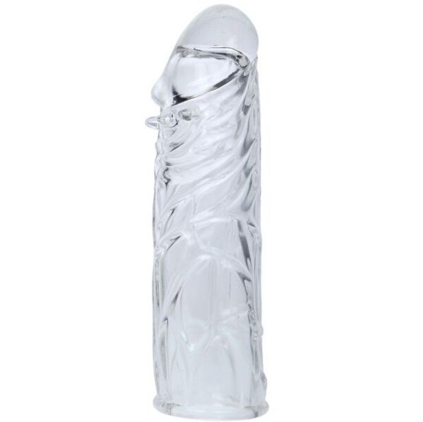 Funda de pene Baile 14,2 cm con textura de nódulos