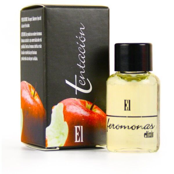 Perfume de feromonas Tentación Elixir para él, frasco de vidrio de 7 ml con su estuche