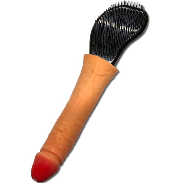 Cepillo para pelo Diablo Picante con mango en forma de pene