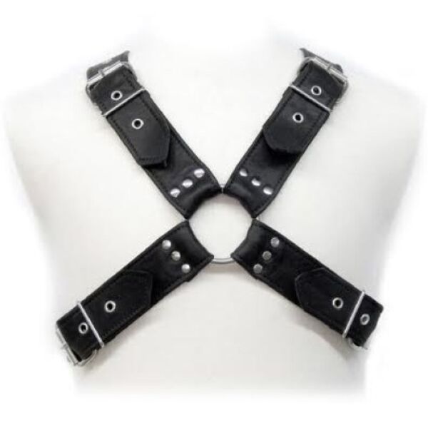 Arnés BDSM de correas Leather Body para hombre