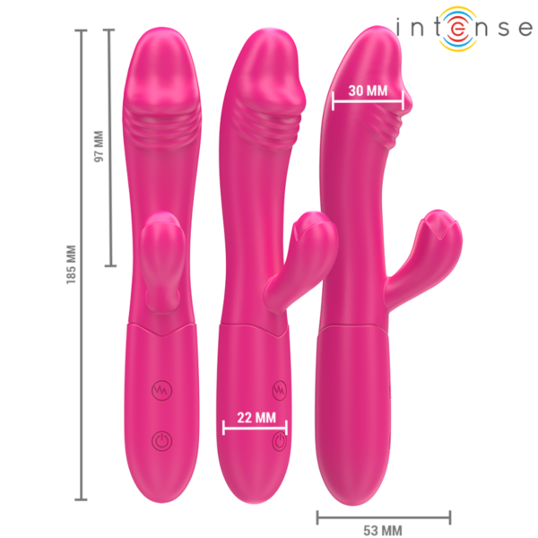 Vibrador Intense Fun Ivy con lengua estimuladora