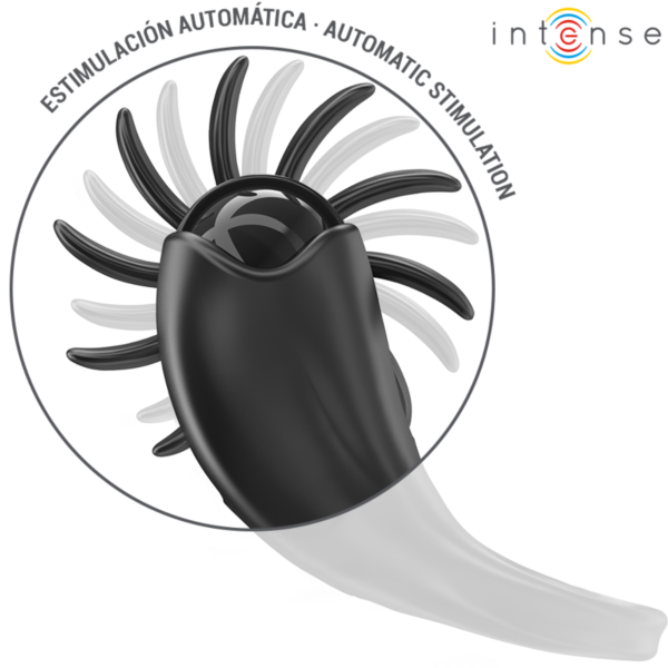 Anillo vibrador Intense Mabel con su estimulador de clítoris