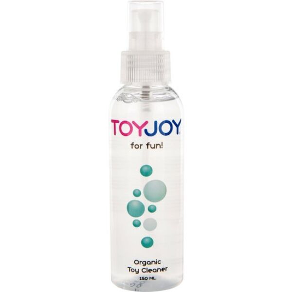 Botella con dispensador en spray de ToyJoy Organic Toy Cleaner 150 ml