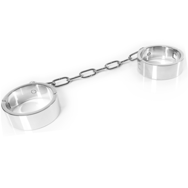Esposas de tobillo Metal Hard Ankle Handcuffs con su llave Allen