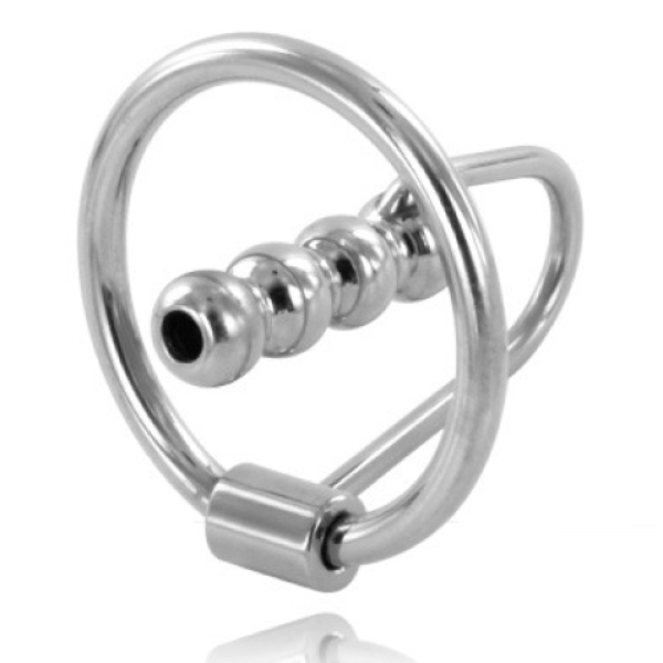 Anillo para el glande Metal Hard 30 mm con plug uretral