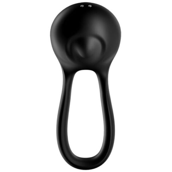 Anillo vibrador Satisfyer Majestic Duo en color negro