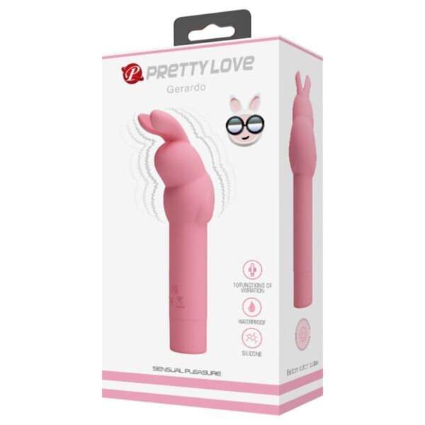 Vibrador de clítoris Pretty Love BI-300008-1 de silicona