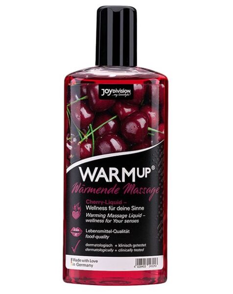 Envase de aceite de masaje con efecto calor Joydivision WARMup de 150 ml