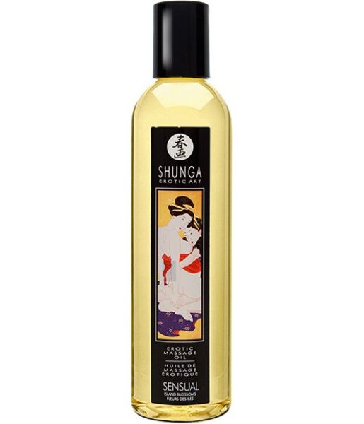 Aceite de masaje erótico Shunga Erotic Massage Oil tester de 60 ml