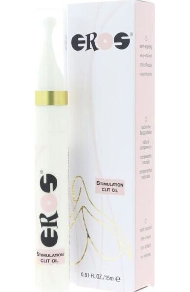 Frasco de aceite estimulante EROS Stimulation Clit Oil de 15 ml