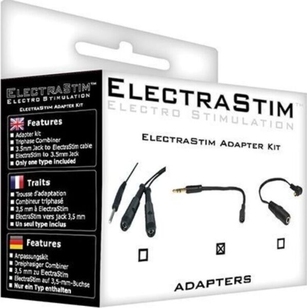 Adaptador ElectraStim 3,5 mm hembra para juguetes de electroestimulación