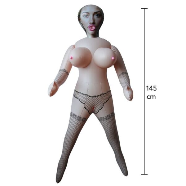 Muñeca hinchable Hidden Desire Busty Britney con busto pronunciado y lencería integrada
