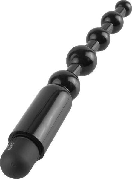 Bolas anales Anal Fantasy Flexa-Pleaser Power Beads de Pipedream, con eje flexible y base con selector