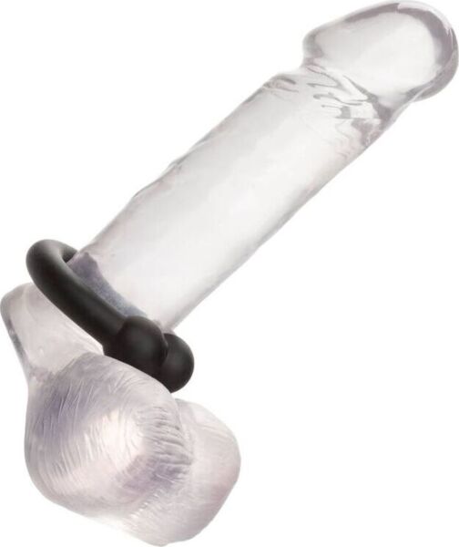 Anillo para el pene CalExotics Alpha Muscle Ring, de silicona negra