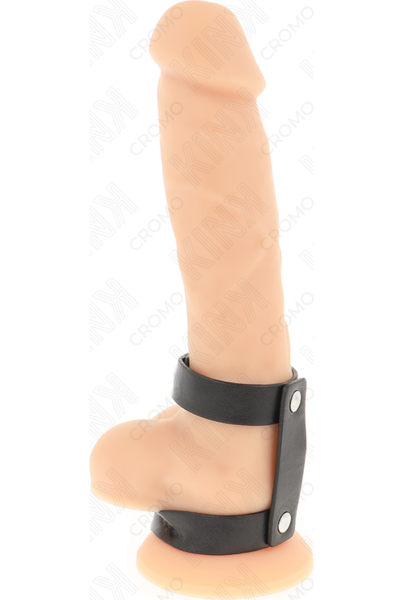 Anillo doble para el pene Kink ajustable