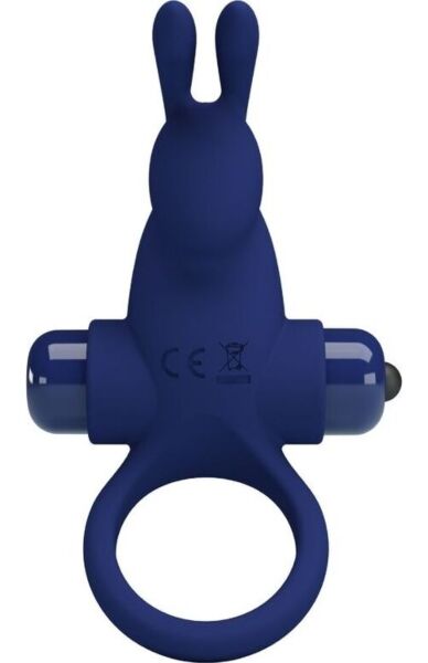 Anillo vibrador Pretty Love Jiro de color azul