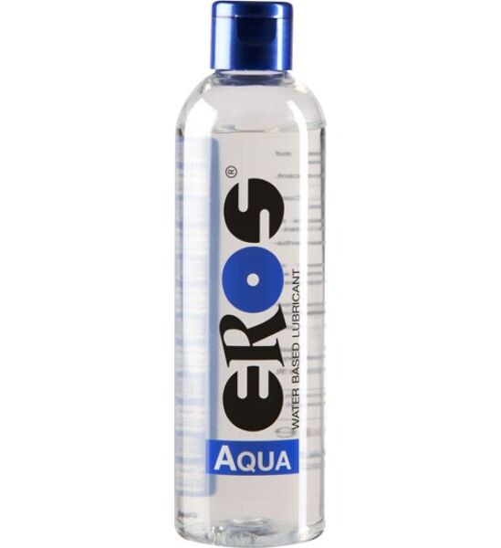 Bote de lubricante de base agua Eros Aqua de 250 ml