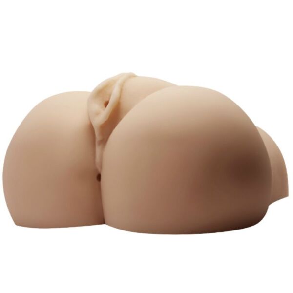 Masturbador Crazy Bull BM-009131Z-1 con vagina y ano, en posición de piernas alzadas