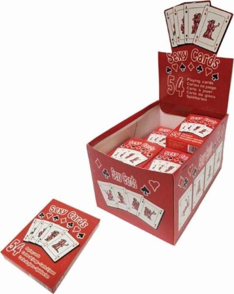 Baraja de cartas Diablo Picante Póker Kamasutra con posturas ilustradas