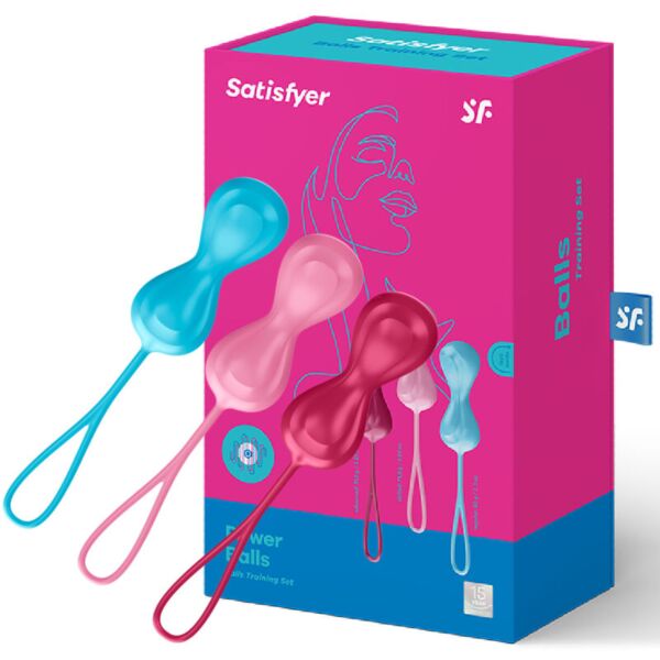 Bolas chinas Satisfyer Loveballs Training Set 1