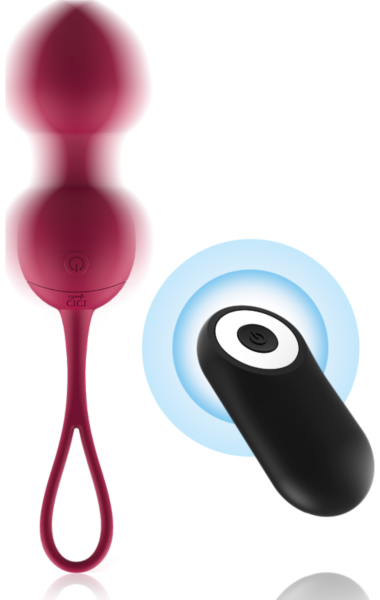 Set de bolas chinas Cici Beauty Vibrating Kegel Beads con sus tres bolas y el mando a distancia