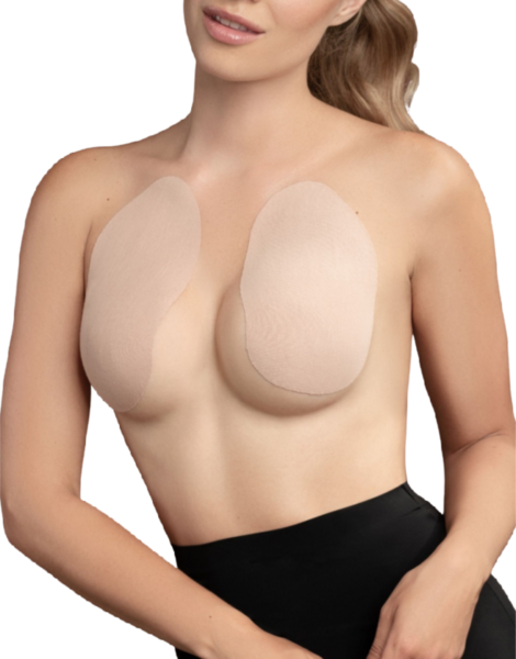 Realzador de pechos Bye Bra Breast Lift Pads, cintas adhesivas sin tirantes