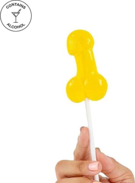 Piruleta pene Secret Play, gominola con alcohol en forma de pene