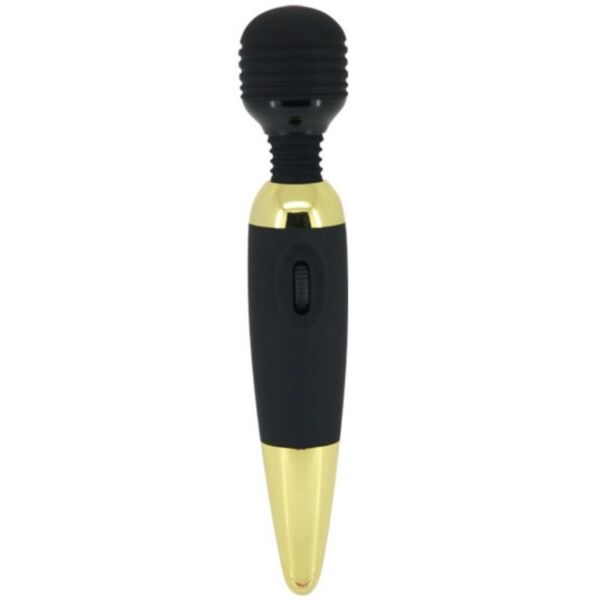 Vibrador wand Pretty Love Power Wand Massager en edición dorada