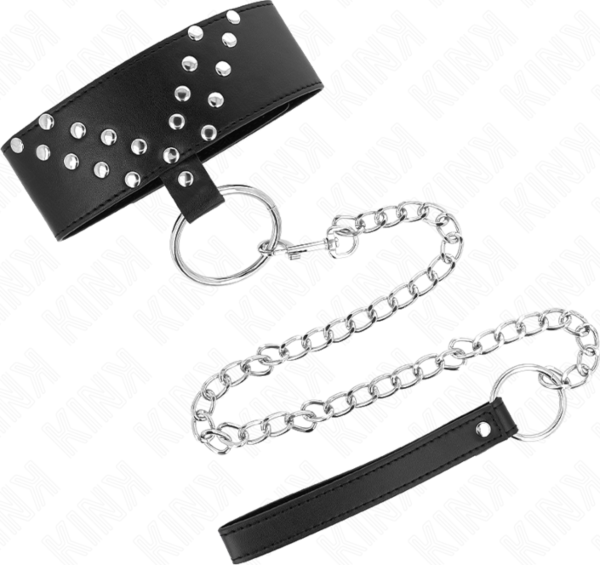Collar con correa Kink 65 cm, ajustable