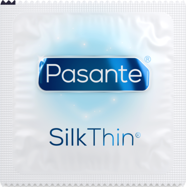 Caja de preservativos Pasante Silk Thin de 12 unidades