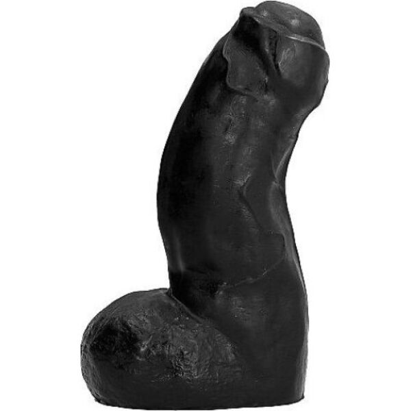 Consolador realista All Black AB03 Ted, de color negro