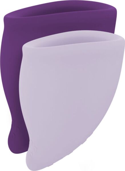 Kit de copas menstruales Fun Cup Explore Kit de Fun Factory, con las tallas A y B