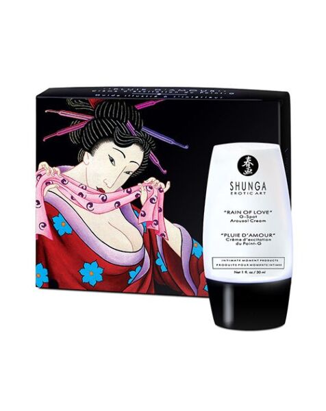 Frasco de crema estimulante para el punto G Shunga Rain of Love