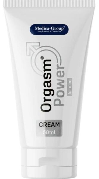 Crema íntima masculina Orgasm Power For Men Cream de Medica Group, 50 ml