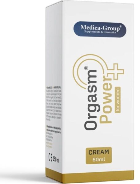 Crema íntima Orgasm Power For Women de Medica Group, de 50 ml