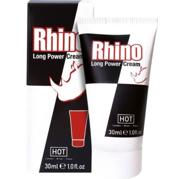 Crema retardante HOT Rhino Long Power Cream de 30 ml