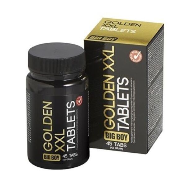 Envase de las cápsulas Cobeco Big Boy Golden XXL