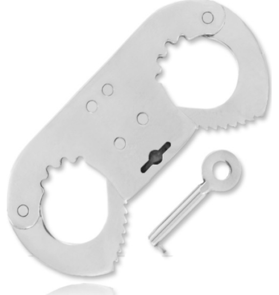 Esposas para dedos Metal Hard Thumb Cuff, de metal