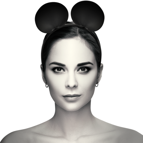 Diadema mouse Coquette Chic Desire con orejas de ratón