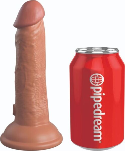 Dildo realista King Cock Elite 15,2 cm con base de ventosa