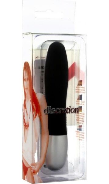 Vibrador Seven Creations Discretion, de color negro