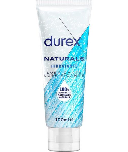 Lubricante Durex Naturals Hidratante en envase de 100 ml